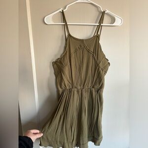 Olive Green Romper